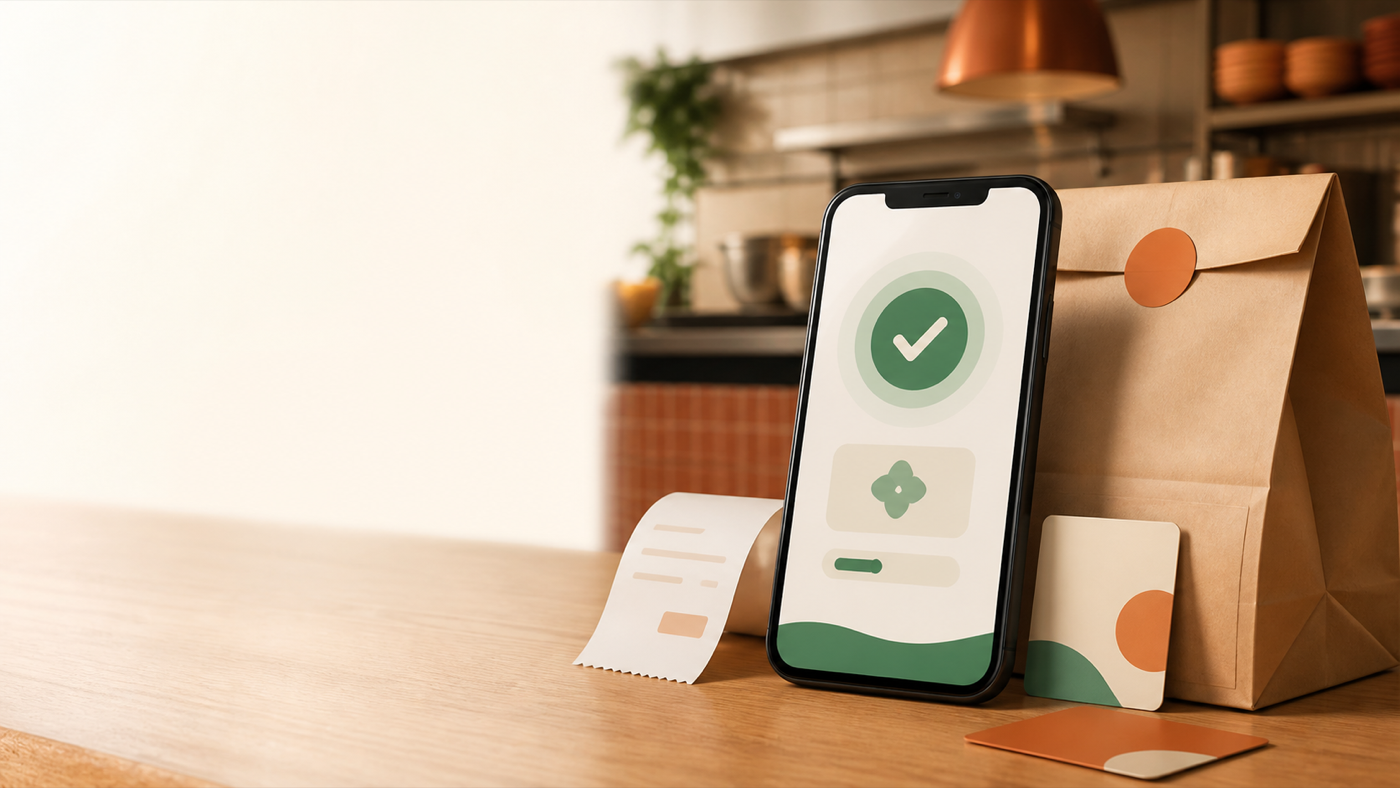 Fluxo de pagamento Pix com acompanhamento de status no Foodiz